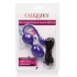 Rechargeable Dual Kegel Balls - Purple with 12 Intense Functions