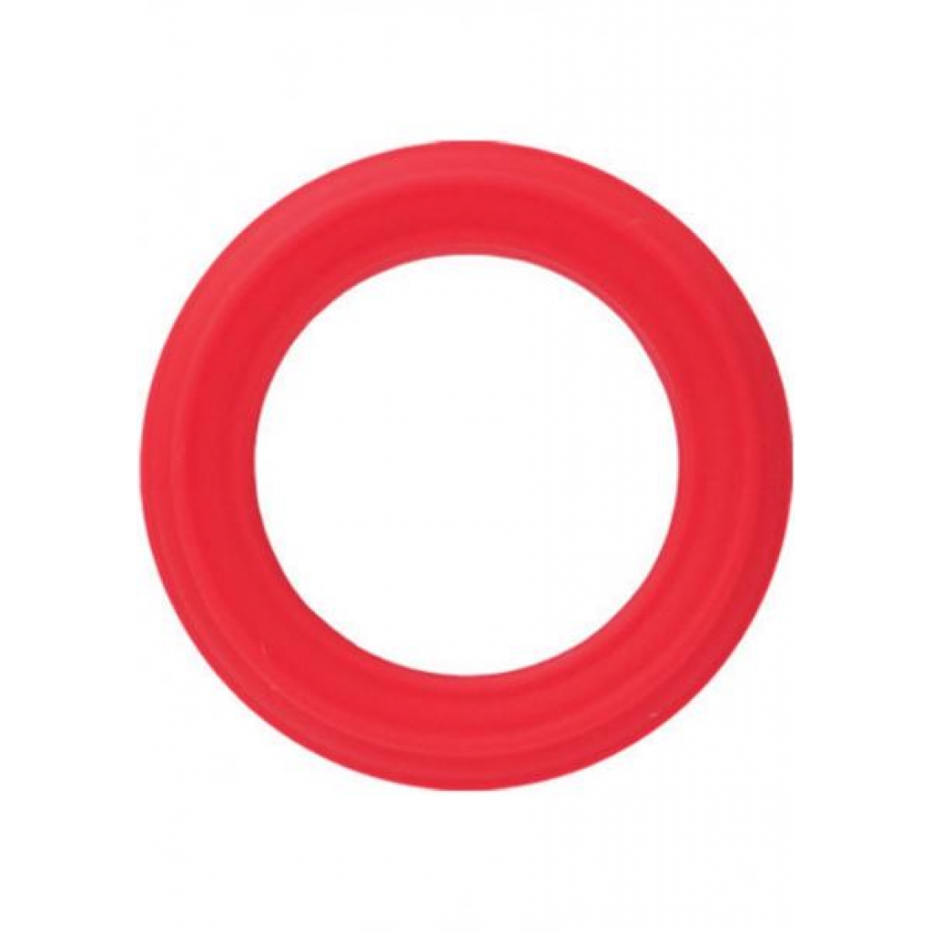 Caesar Red Silicone Ring - Erection Enhancer