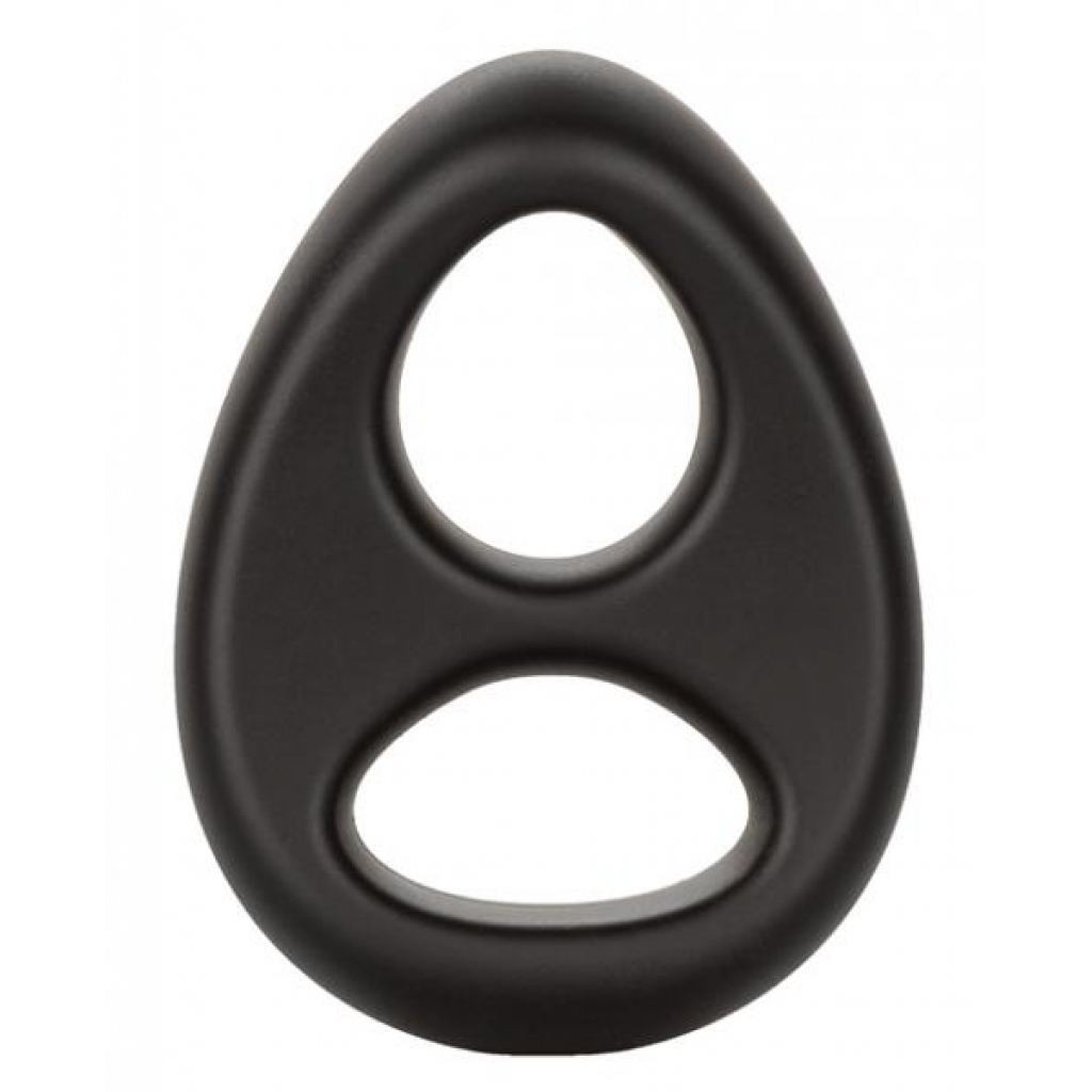 Ultra Soft Dual Ring Black - Cal Exotics