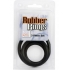 Rubber Ring - Black 3 Piece Set - Cal Exotics