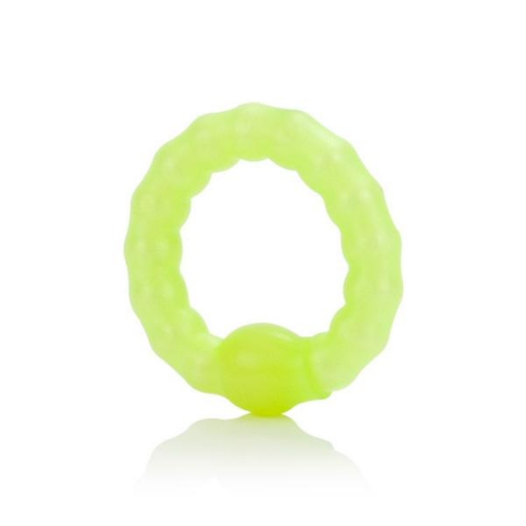 Glow In The Dark Pearl Beaded Prolong Ring