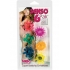 Senso 6 Pack Senso Plus Material Super Stretchy Enhancers Assorte Shapes And Colors - Cal Exotics