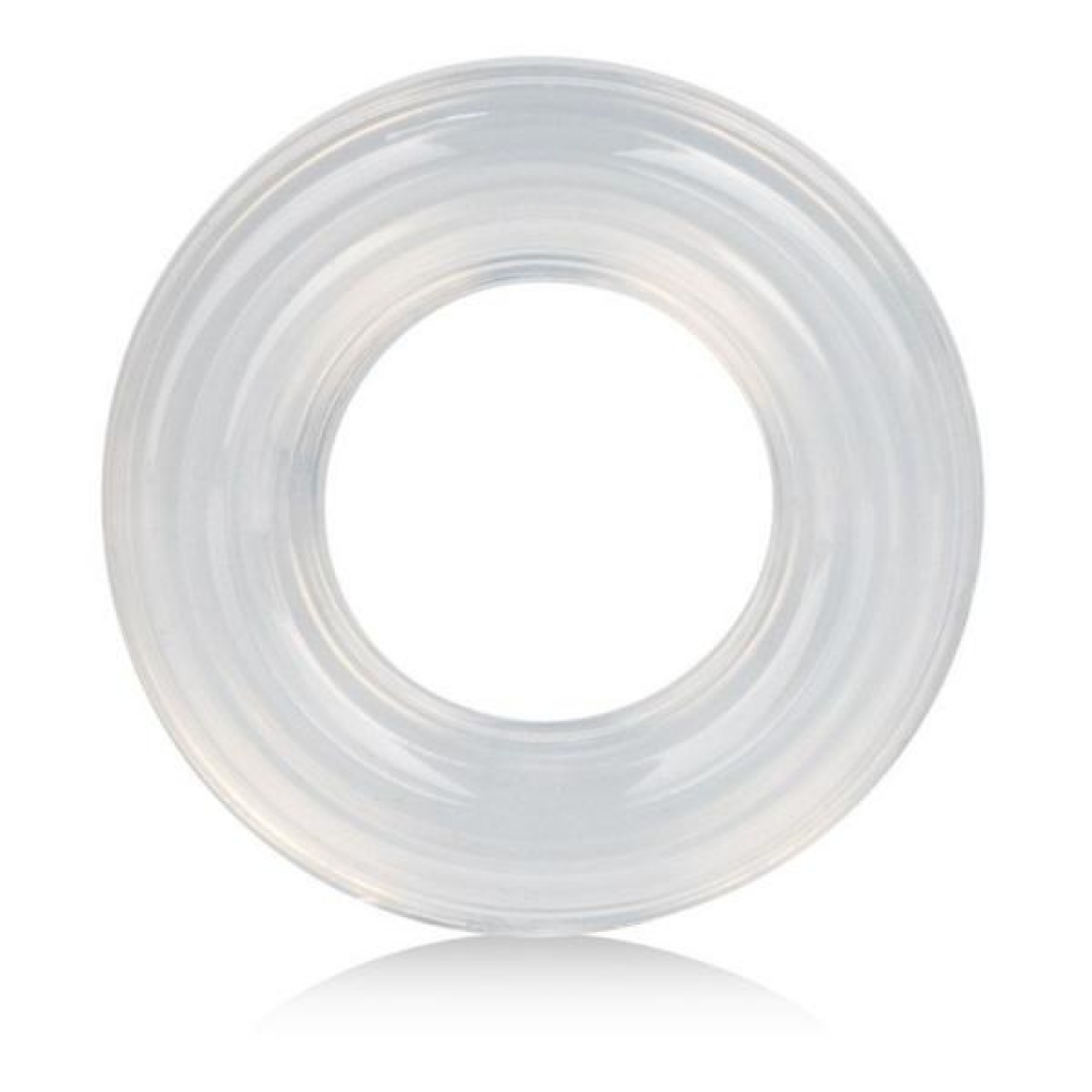 Premium Silicone Ring XL Clear - Cal Exotics