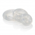 Premium Silicone Ring Set Clear Pack Of 3 - Cal Exotics