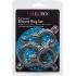 Pro Series Silicone Ring Set 3 Sizes Smoke - Cal Exotics