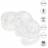 Set Of 3 Silicone Stacker Rings Clear - Cal Exotics