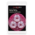 Set Of 3 Silicone Stacker Rings Clear - Cal Exotics