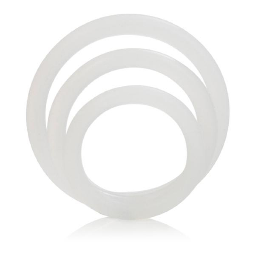 Silicone Support Rings 3 Pack - Clear