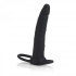 Silicone Love Rider Dual Penetrator Strap On System Black - Cal Exotics