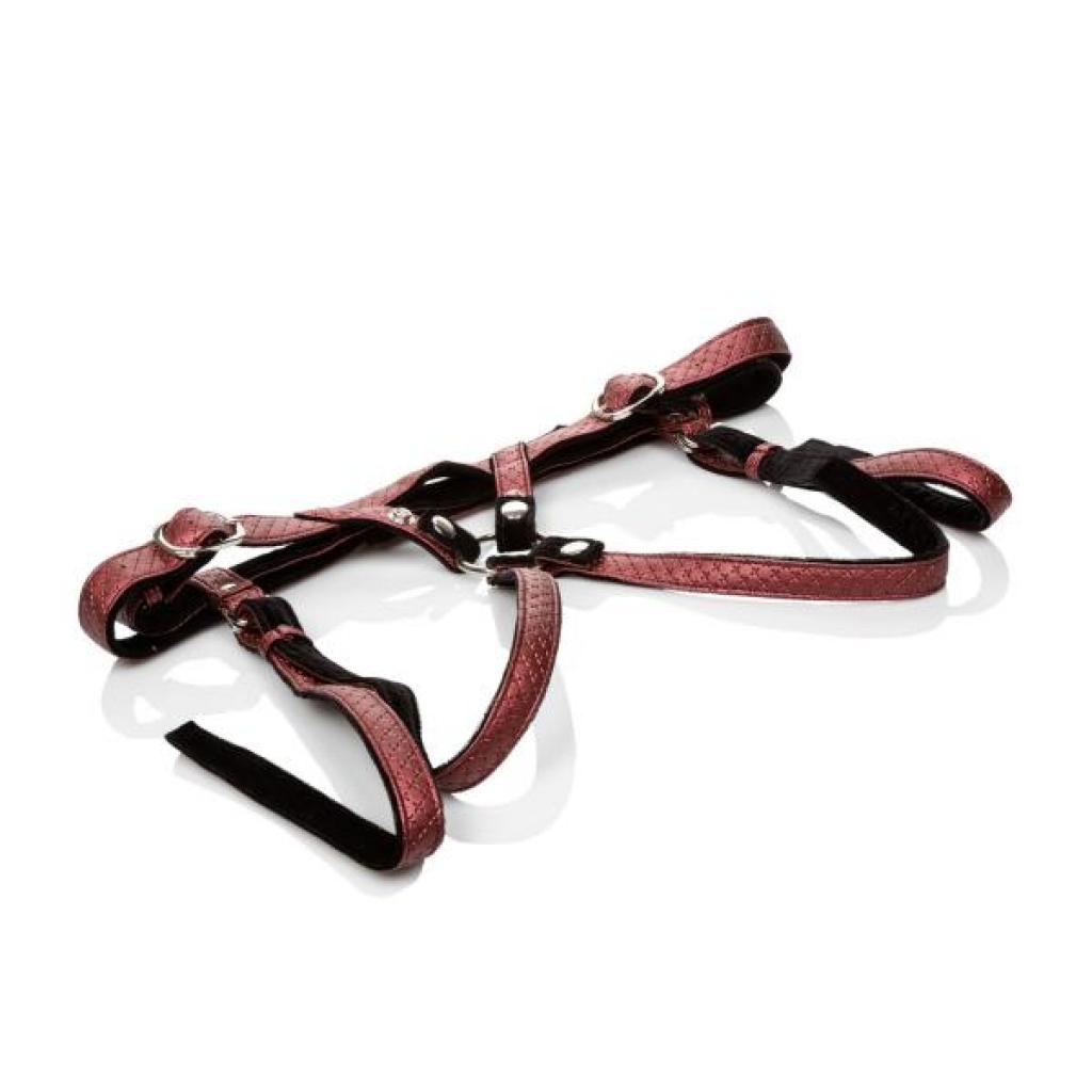 Her Royal Harness The Regal Duchess - Red O/S