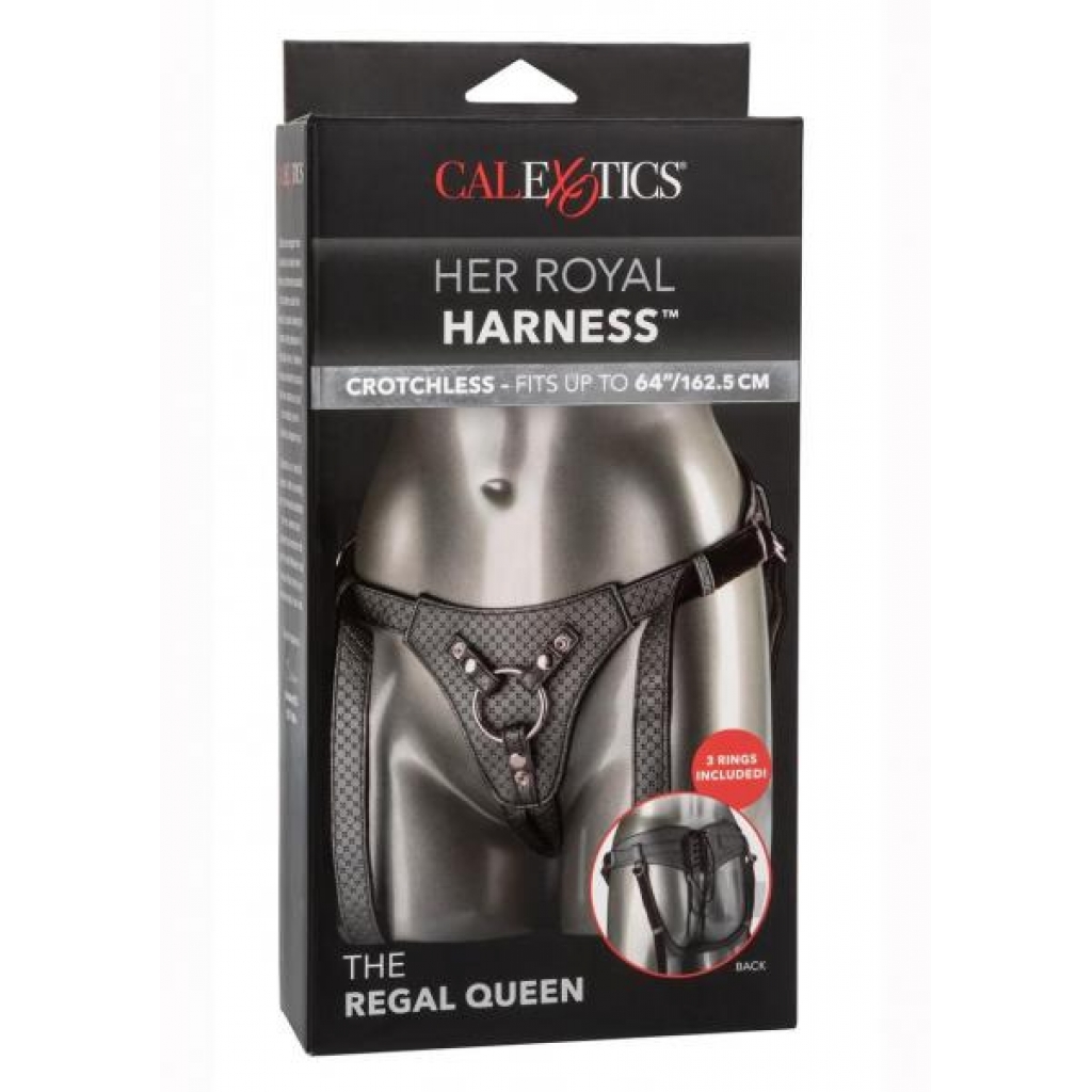 HRH Regal Queen - Pewter Harness