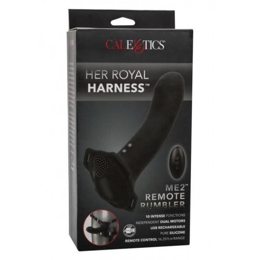 Her Royal Harness Me2 Remote Rumbler - Black