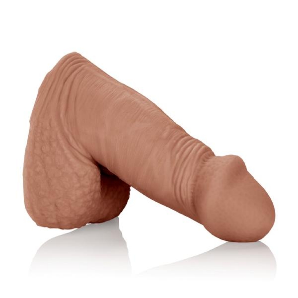 Packer Gear 4 inches Packing Penis Brown - Cal Exotics