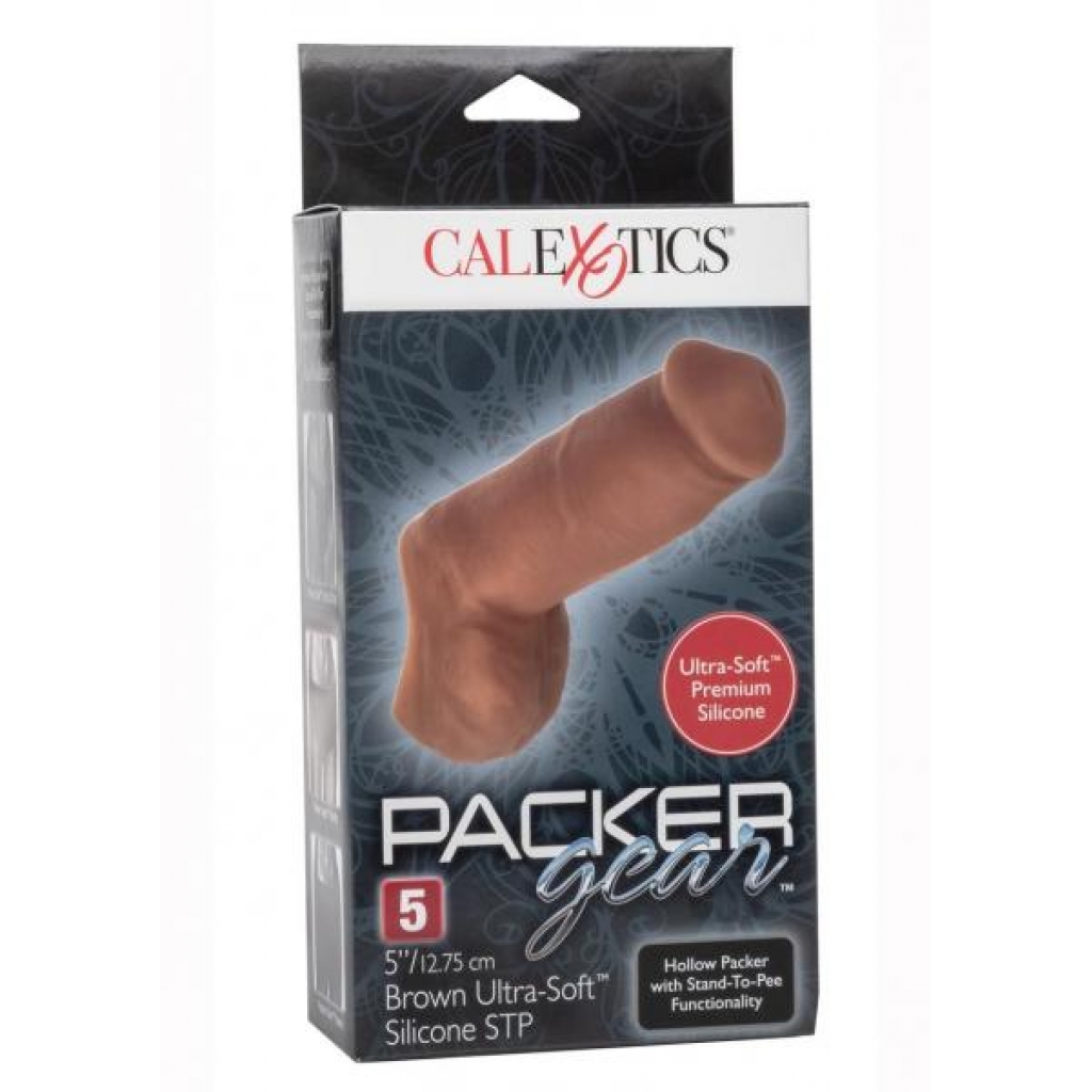 Packer Gear Silicone Stp 5 Brown - California Exotic Novelties, Llc