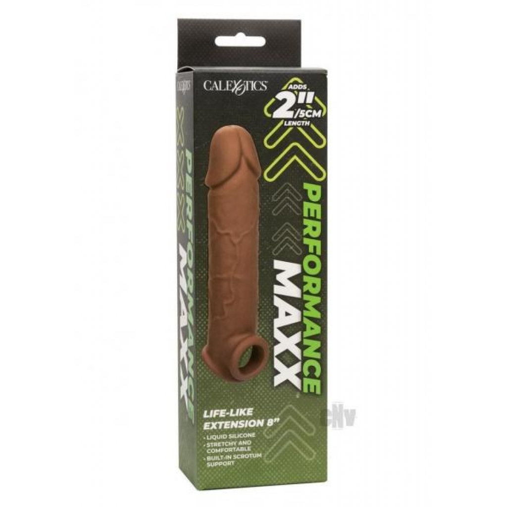 Peform Maxx Life Like Extension 8 Brown - California Exotic Novelties, Llc