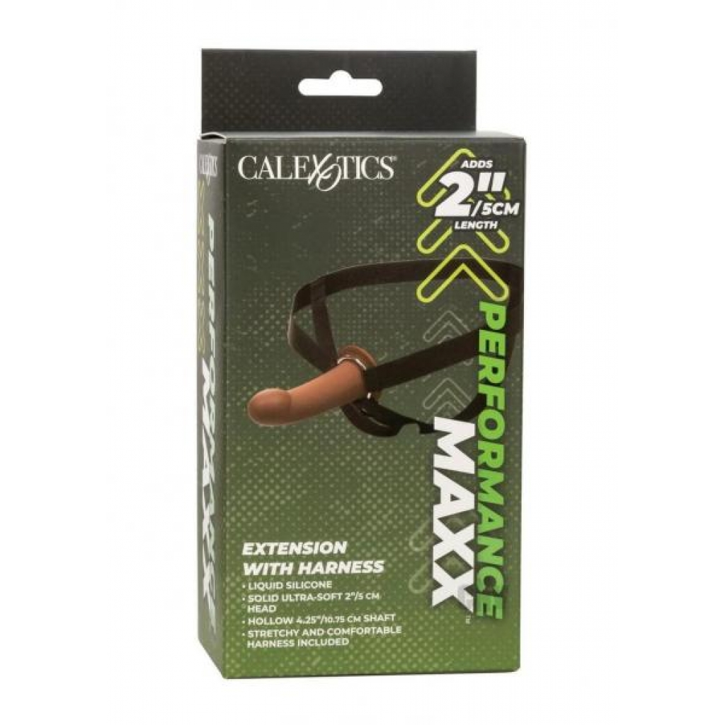 Peform Maxx Extension Harn Brown - California Exotic Novelties, Llc