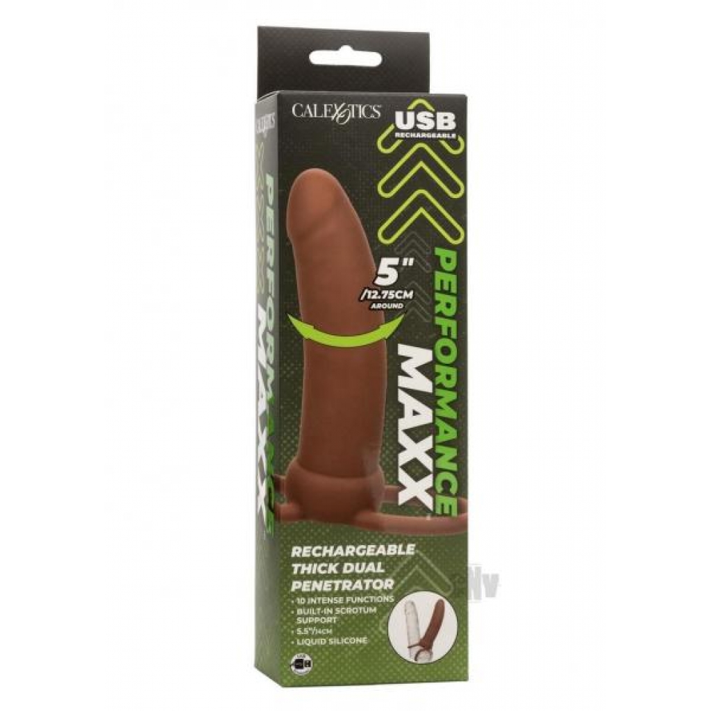 Performance Maxx Recharge Thick Dp Brown - California Exotic Novelties, Llc