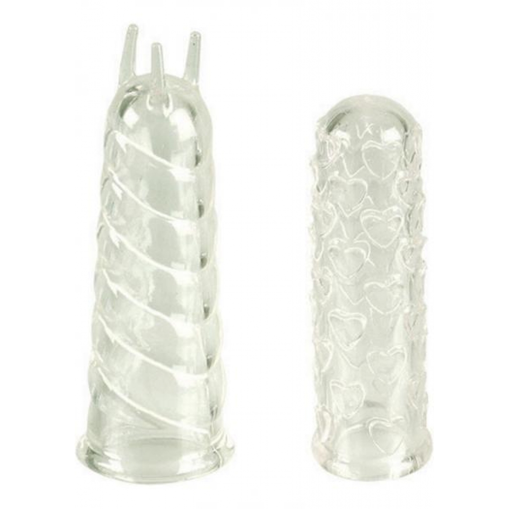 Finger Teasers Silicone Finger Massagers Clear - Cal Exotics