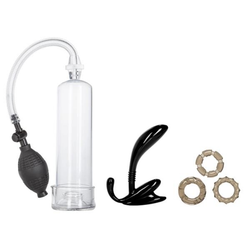 His Essential Pump Kit - Ultimate Pleasure Experience