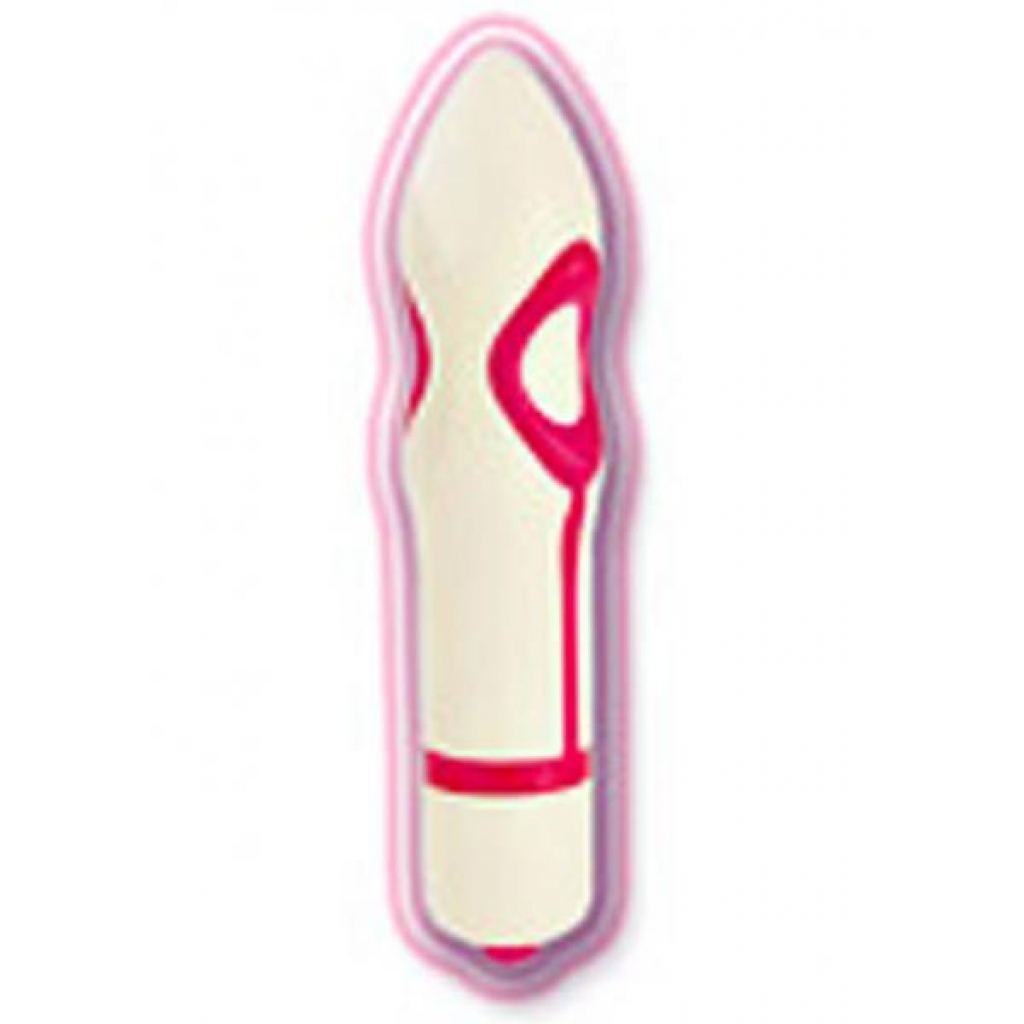 My Private O Waterproof Massager - White with Pink