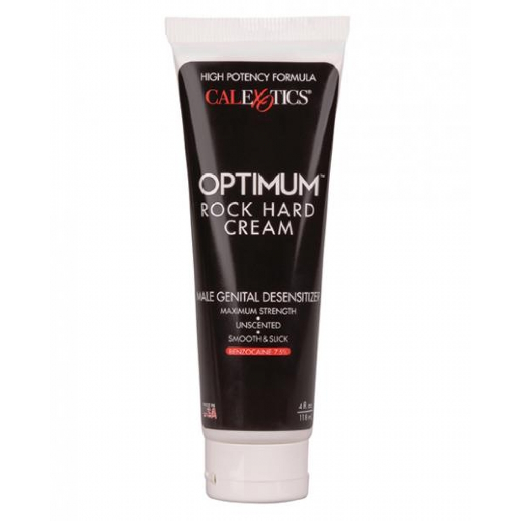 Optimum Rock Hard Cream Desensitizer 4oz - Cal Exotics