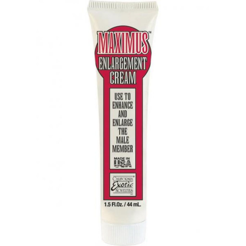 Maximus Enlargement Cream 1.5 fluid ounces Tube - Cal Exotics