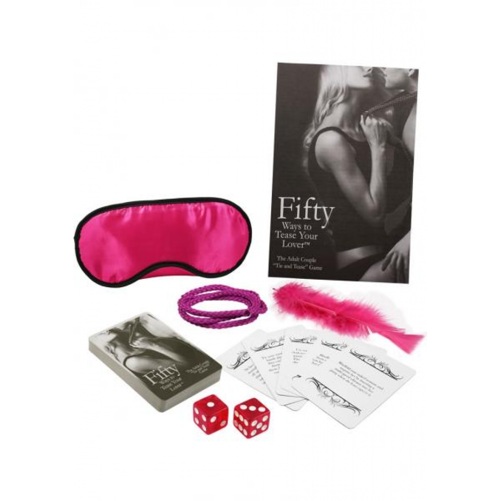 Fifty Ways To Tease Your Lover Tie And Tease Game - Cal Exotics