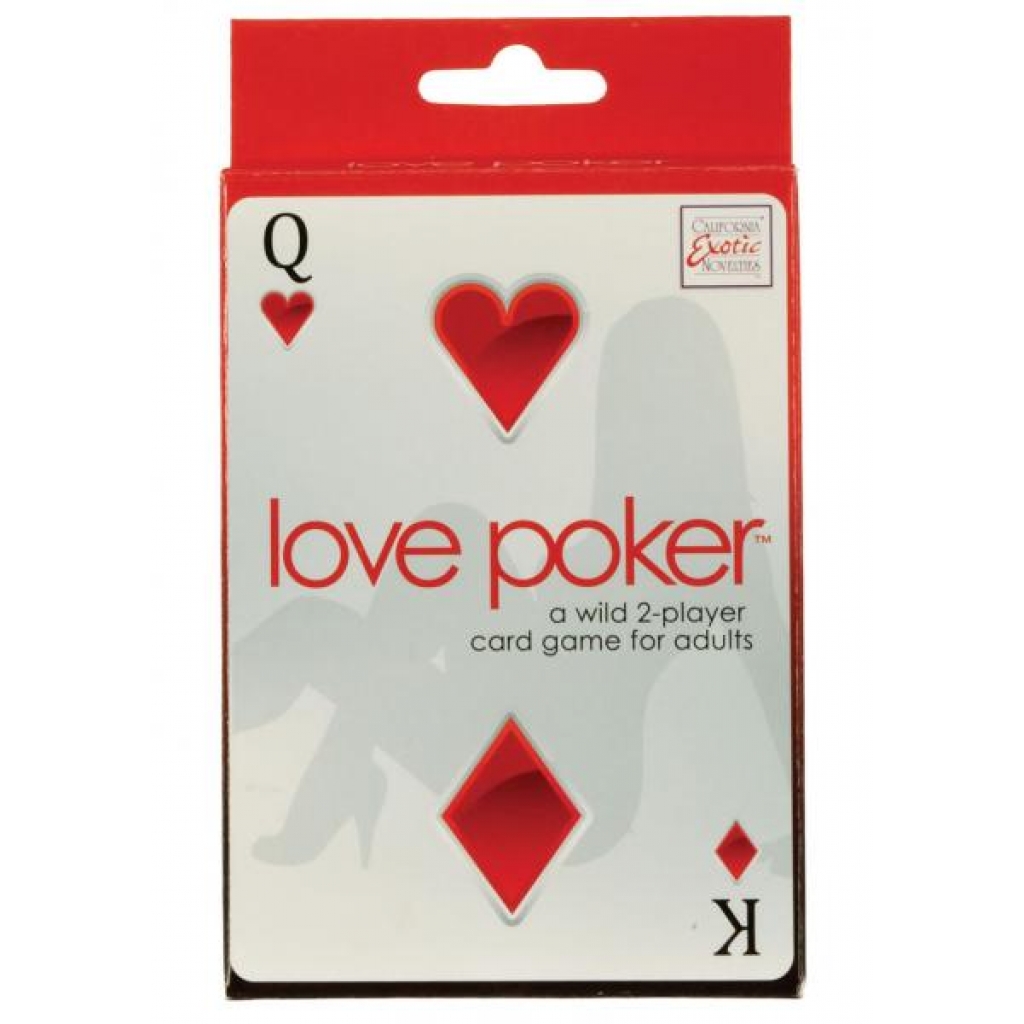 Love Poker A Wild 2 Player Card Game for Adults