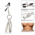 Nipple Play Playful Tassels Nipple Clamps Silver