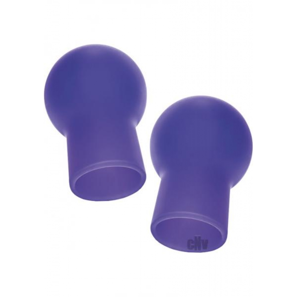 Nipple Play Advance Silicone Sucker Purple - Cal Exotics