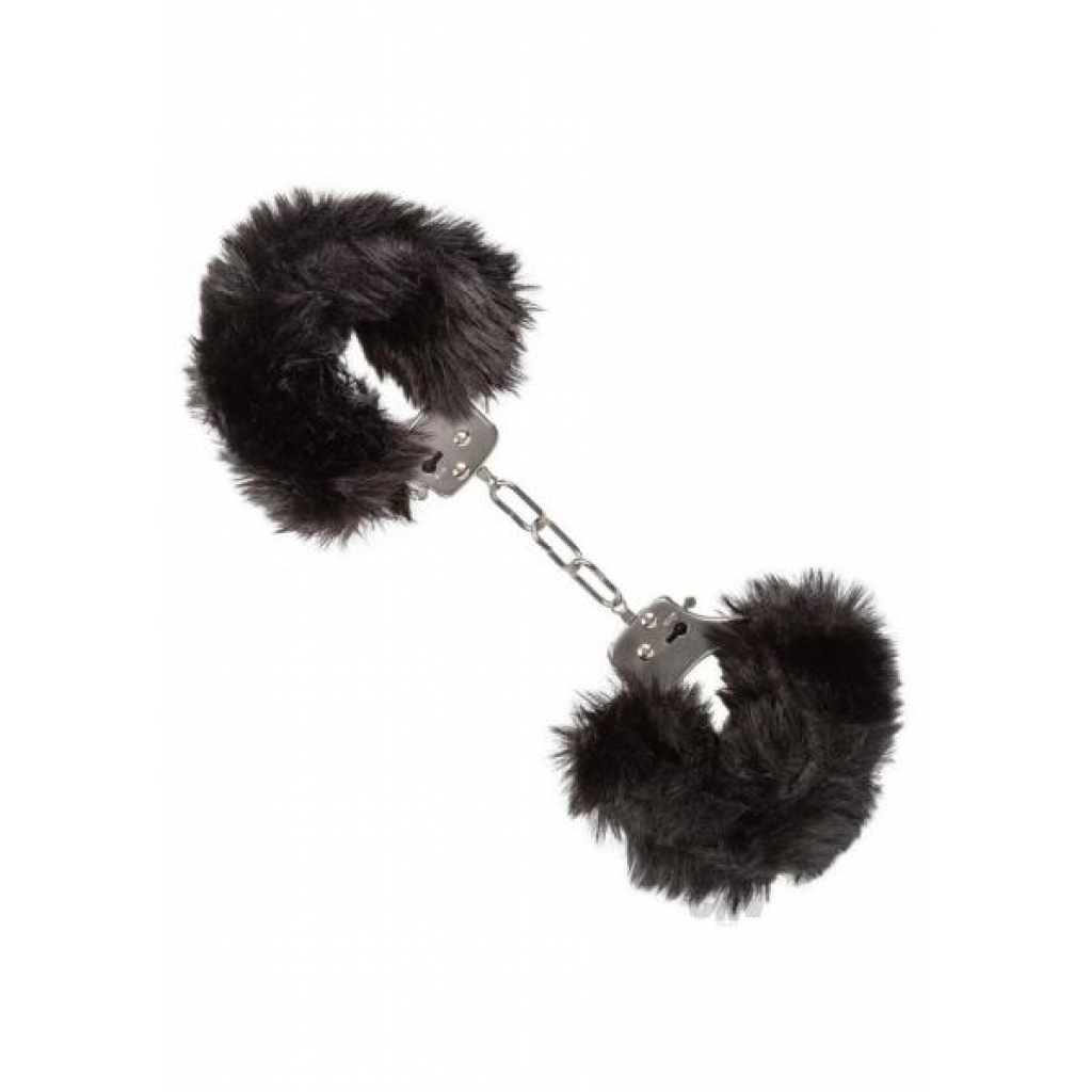 Ultra Fluffy Furry Cuffs Black - California Exotic Novelties, Llc