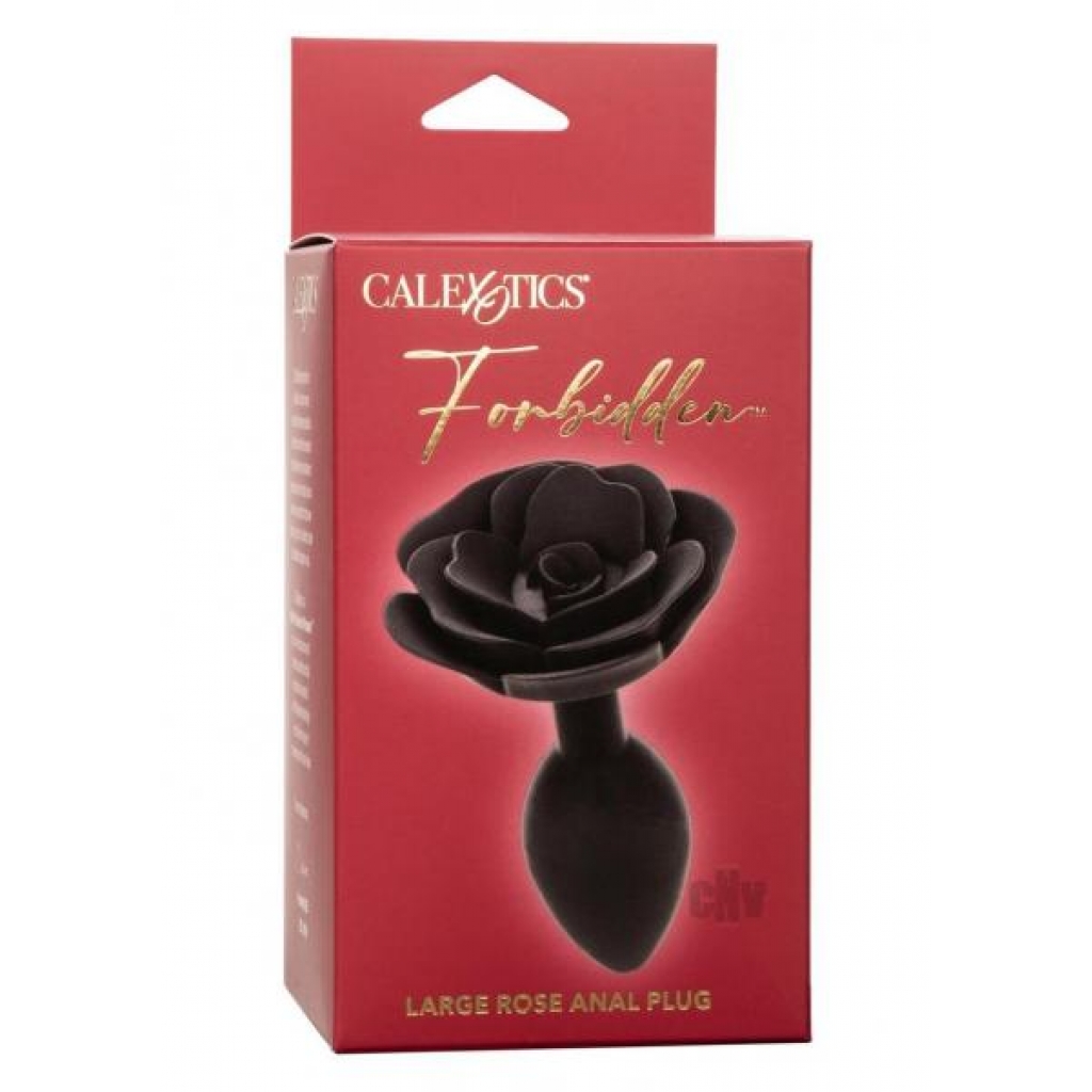 Forbidden Large Rose Anal Plug - California Exotic Novelties, Llc