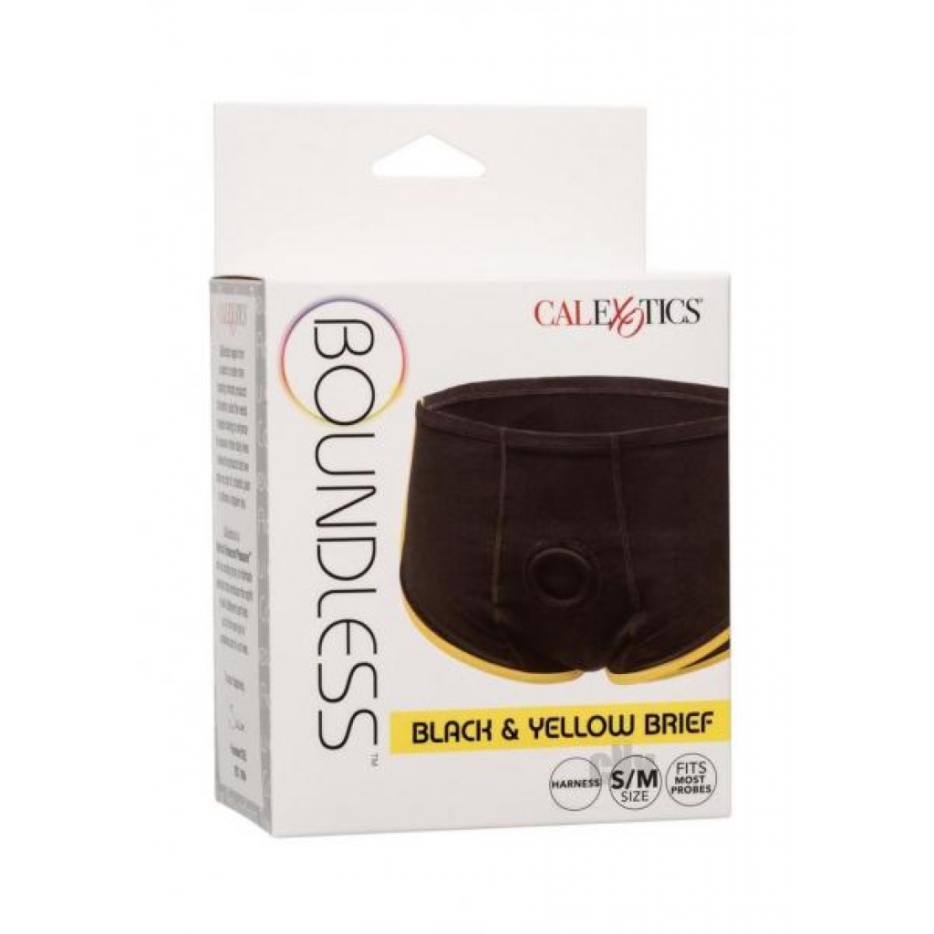 Boundless Black/Yellow Brief - S/M