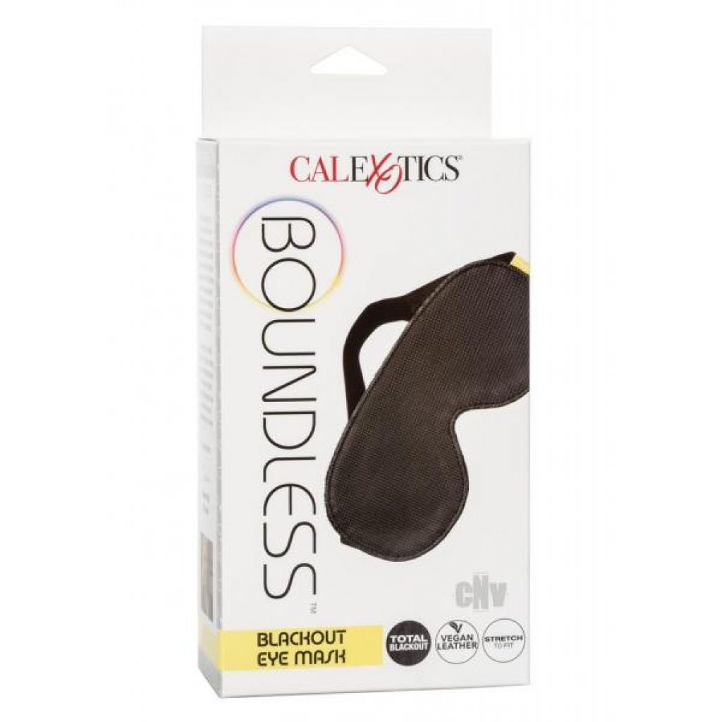 Boundless Blackout Adjustable Eye Mask - Black