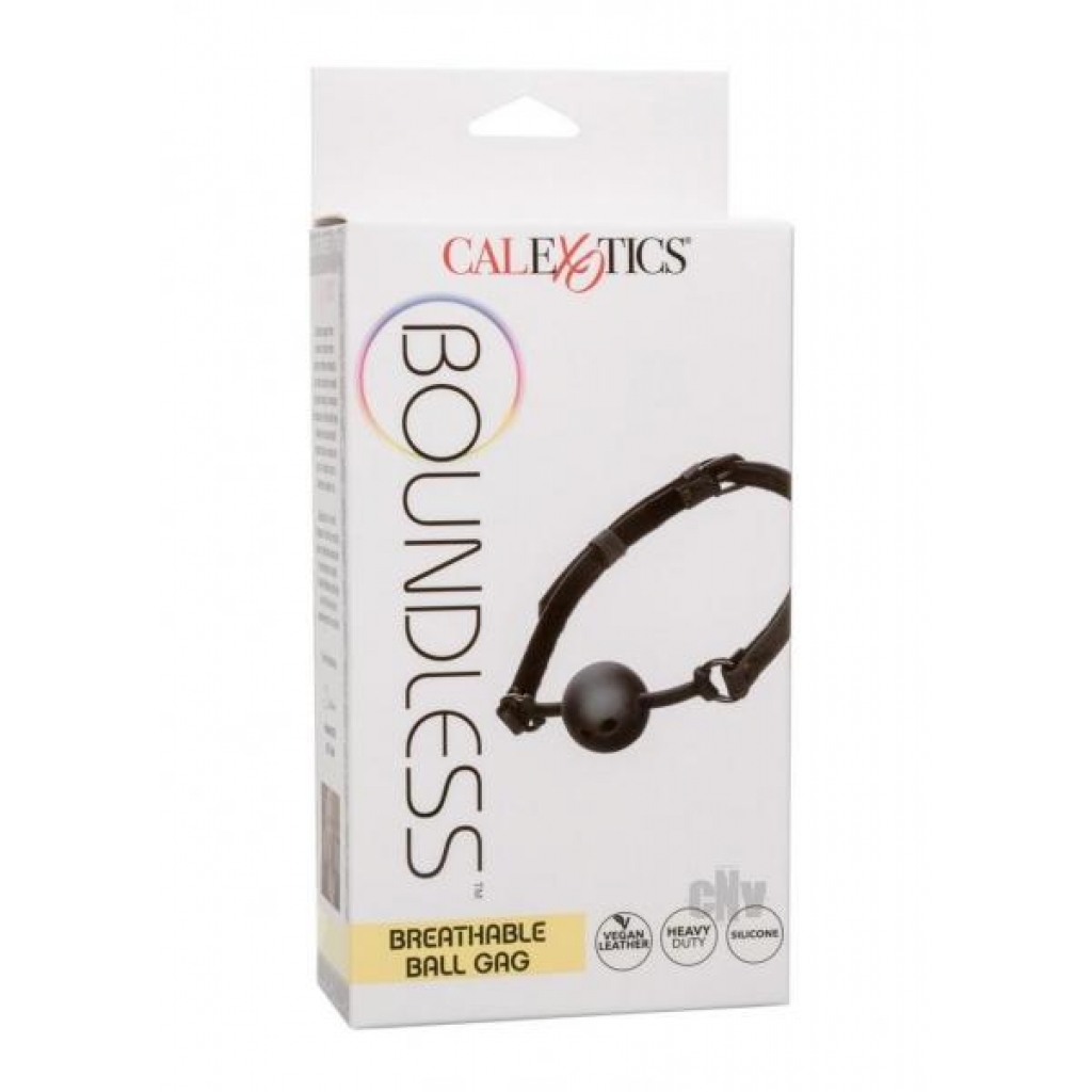 Boundless Breathable Ball Gag Black - California Exotic Novelties, Llc