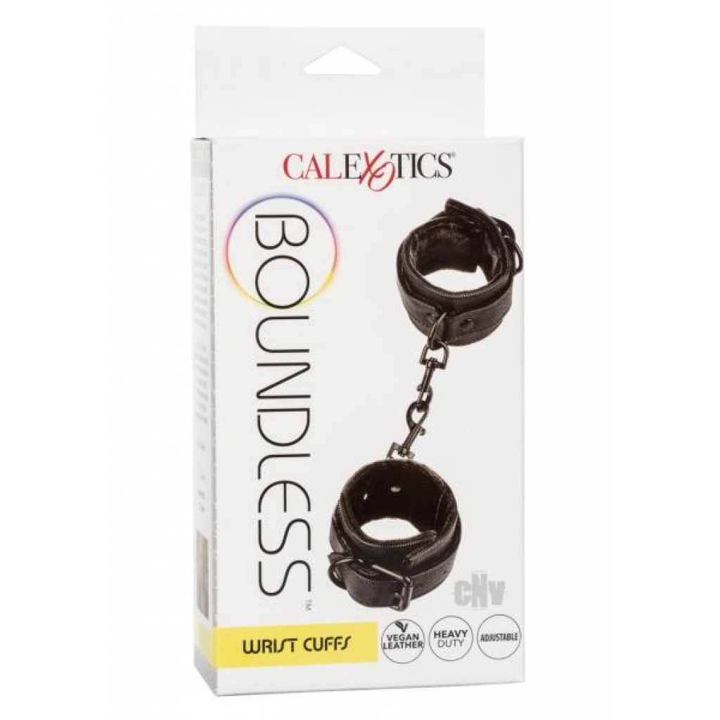 Boundless Wrist Cuffs - Adjustable Black