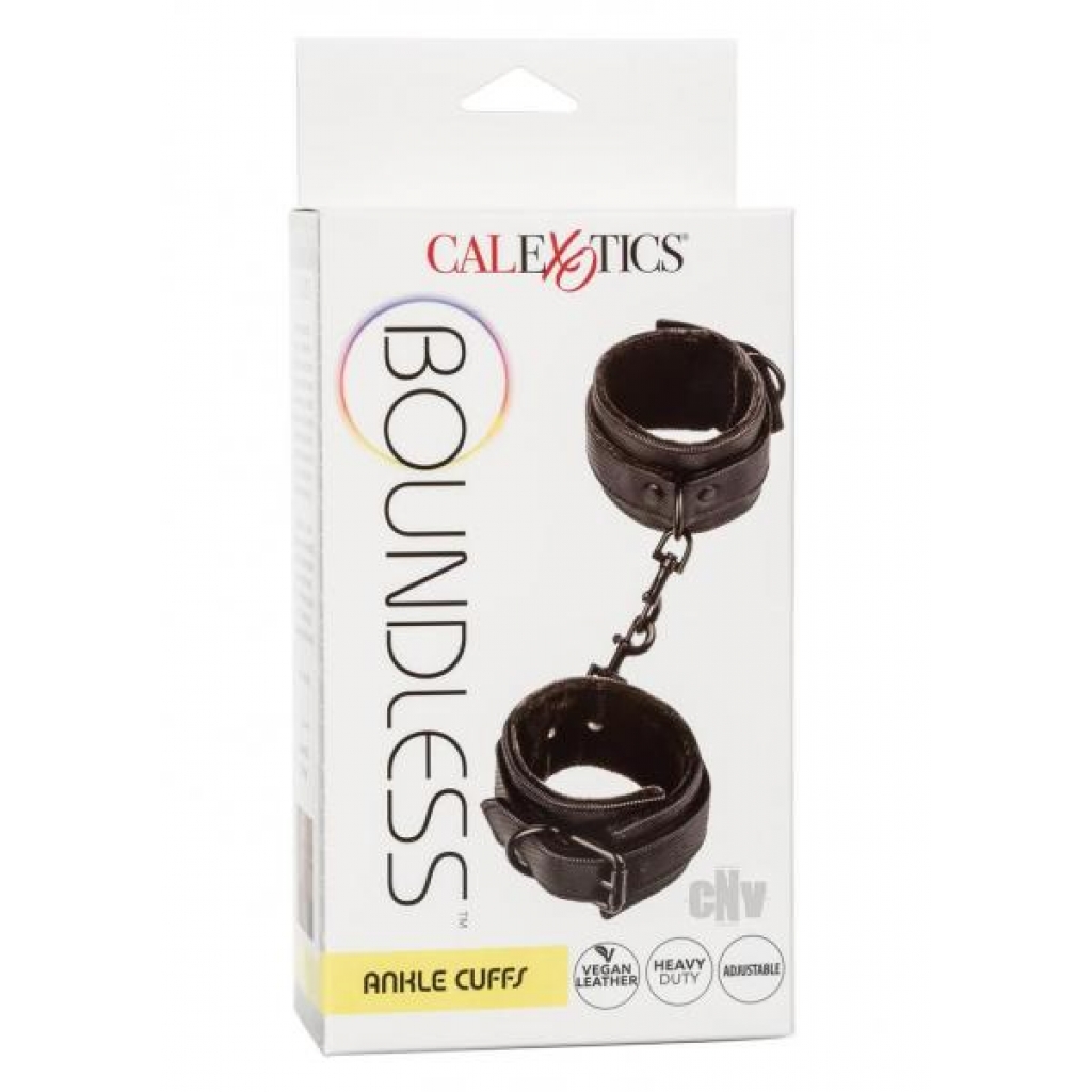 Boundless Ankle Cuffs Black - California Exotic Novelties, Llc