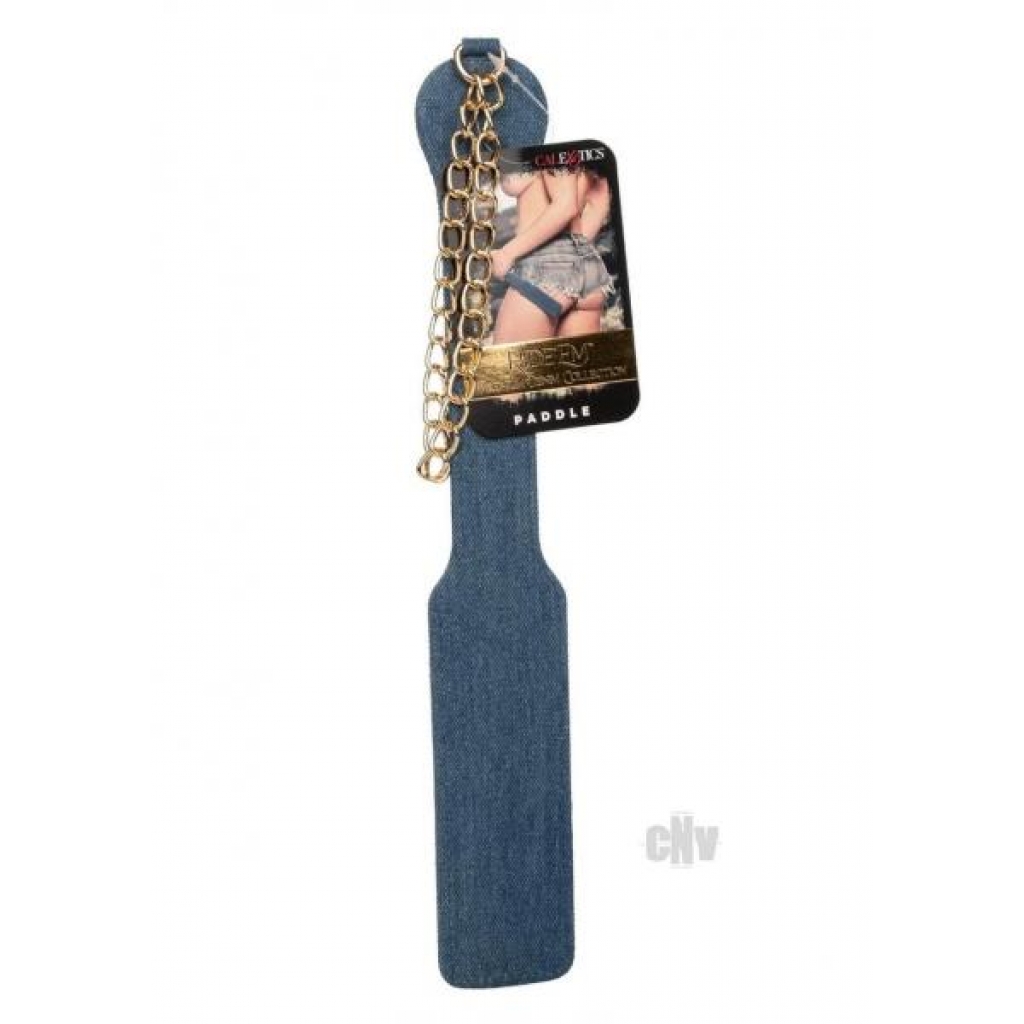 Ride Em Premium Denim Coll Paddle - California Exotic Novelties, Llc