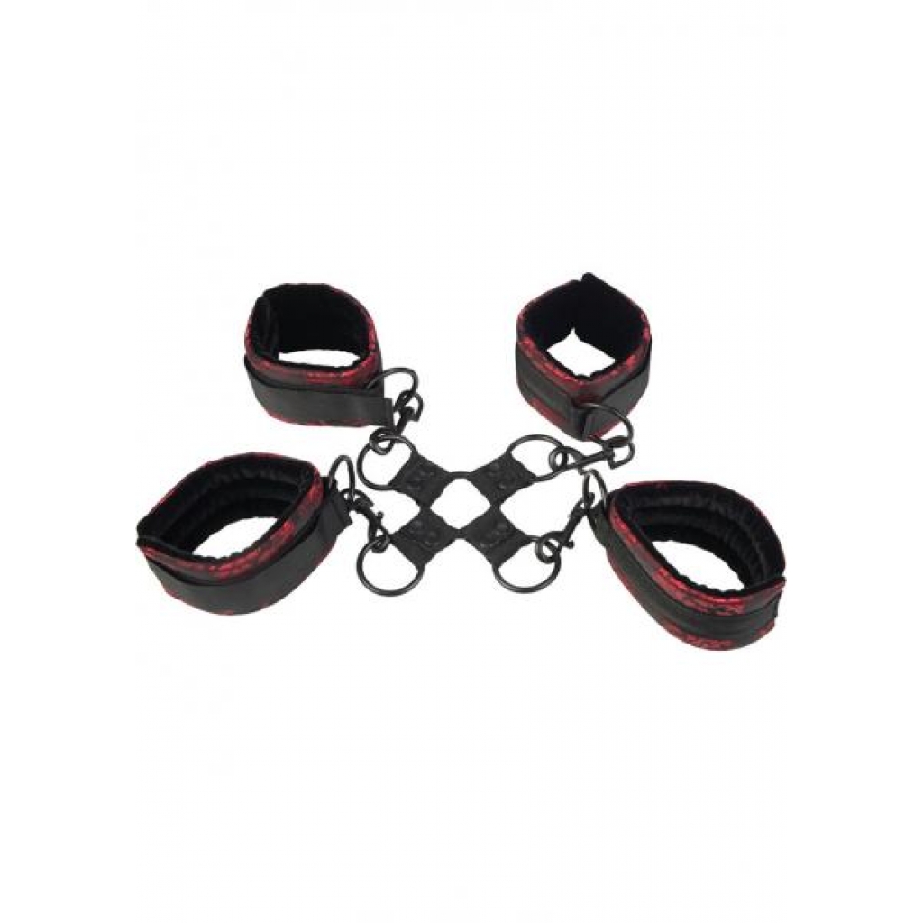 Scandal Hog Tie Set - Adjustable Bondage Accessories