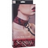 Scandal Collar With Leash Red Black O/S