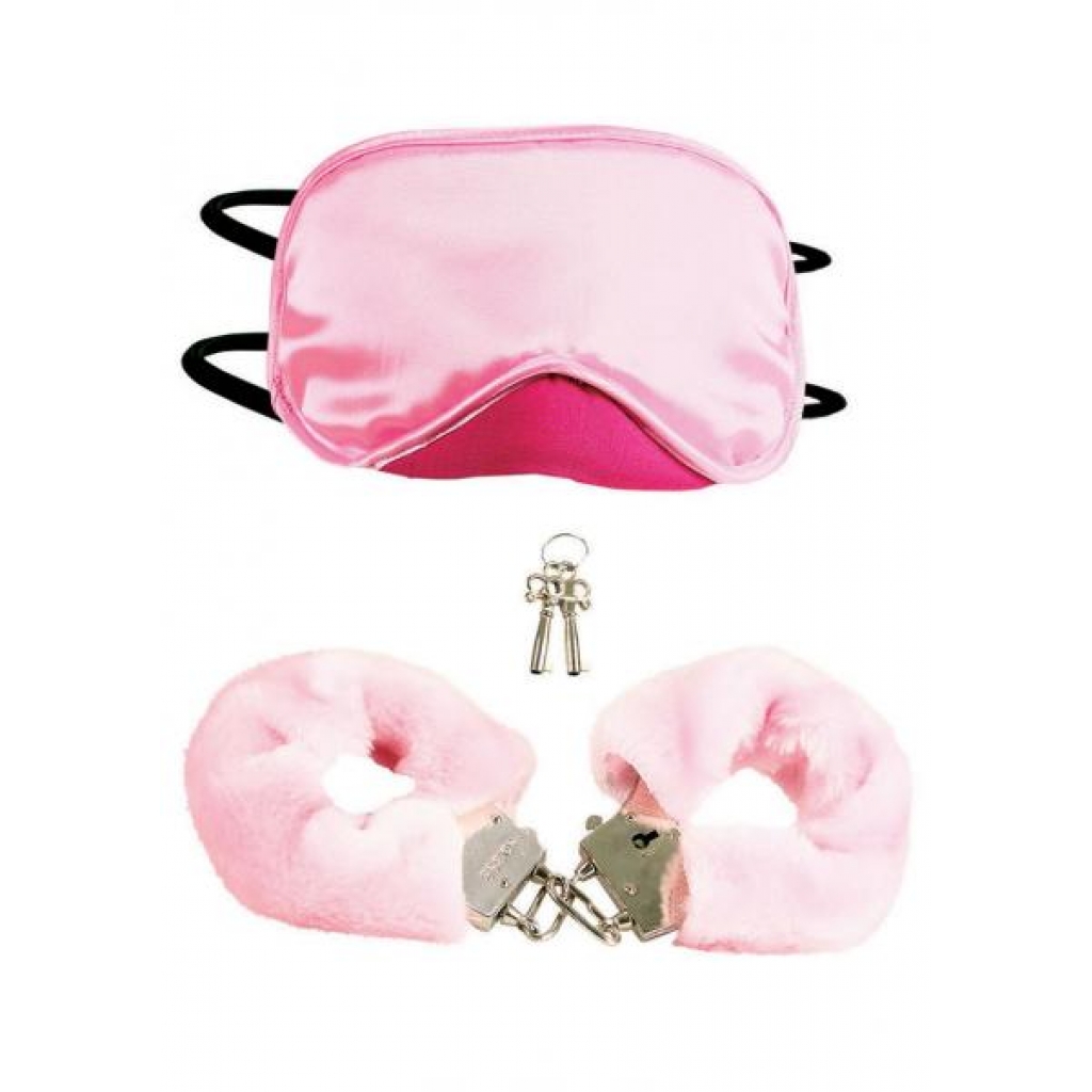 Pleasure Cuffs with Mask Set