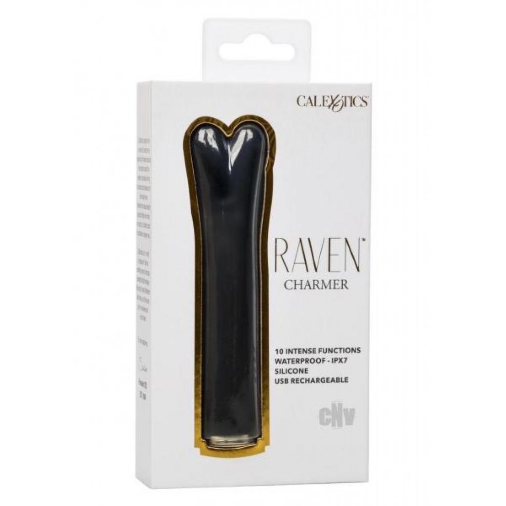 Raven Charmer Compact Mini Massager - Discreet Pleasure