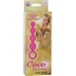 Coco Licious Silicone Booty Beads Pink 4.5 Inch - Cal Exotics