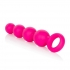 Coco Licious Silicone Booty Beads Pink 4.5 Inch - Cal Exotics