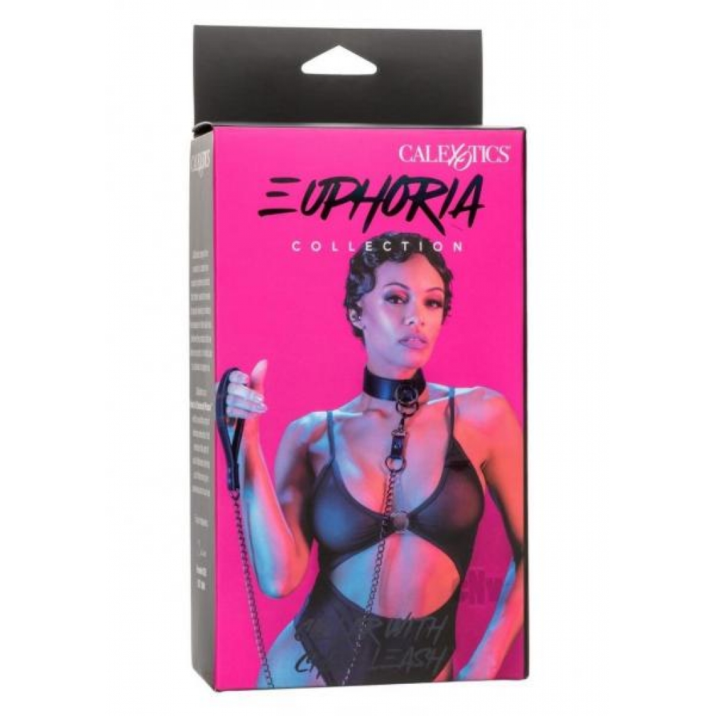 Euphoria Coll Collar W/chain Leash - California Exotic Novelties, Llc