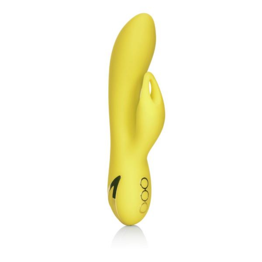 California Dreaming Venice Vixen Yellow Vibrator - Cal Exotics