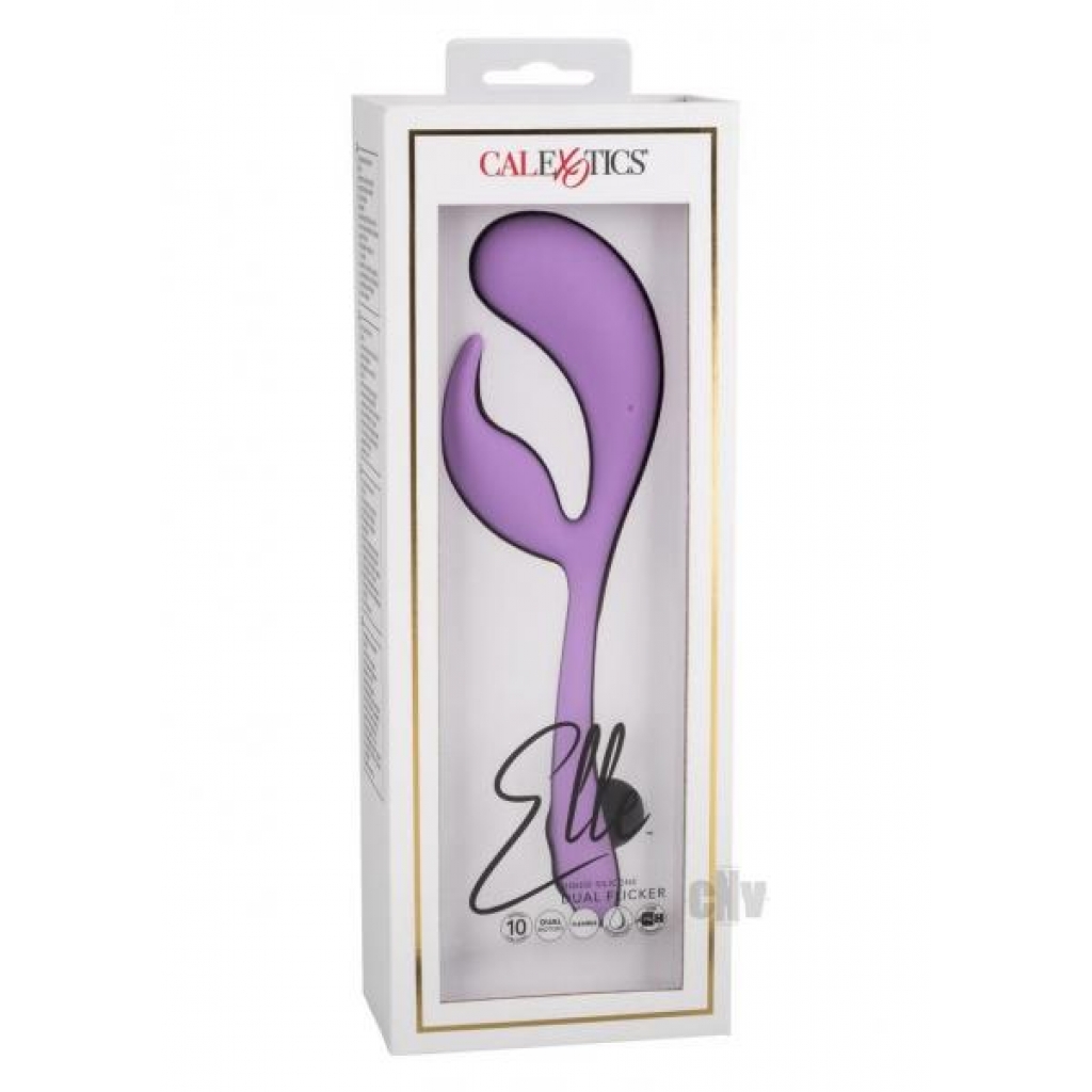 Elle Liquid Silicone Dual Flicker - California Exotic Novelties, Llc