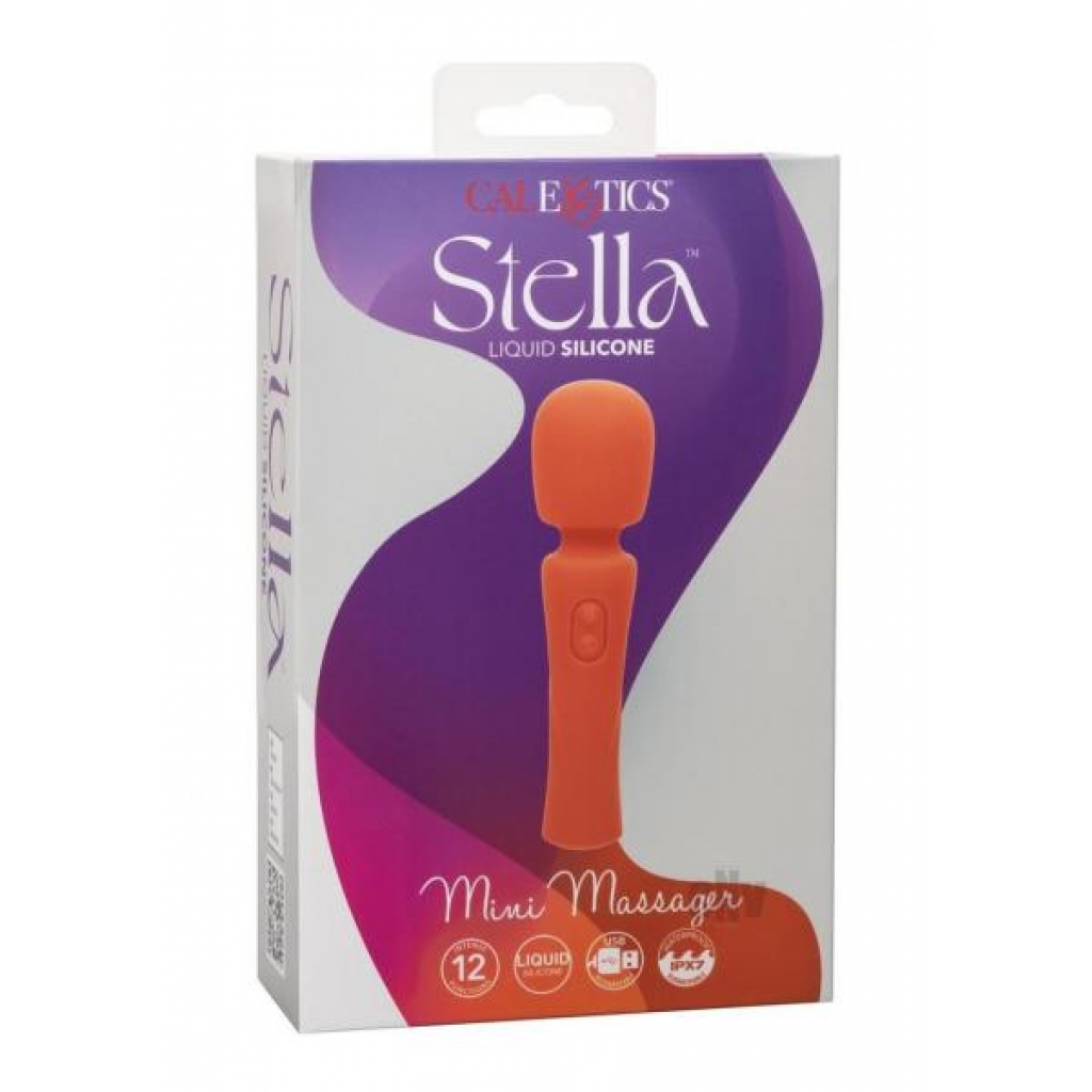 Stella Liquid Silicone Mini Massager Or - California Exotic Novelties, Llc