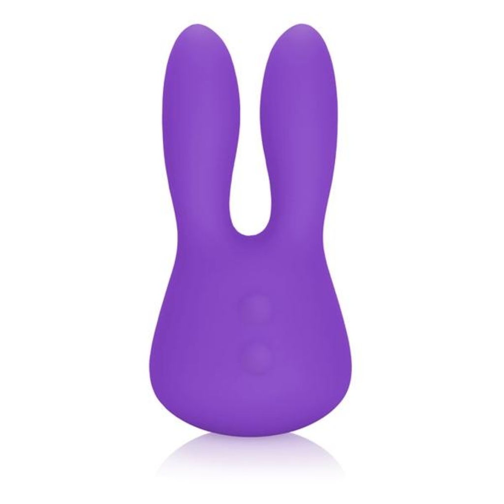 Mini Marvels Marvelous Silicone Bunny Massager - Purple - Cal Exotics