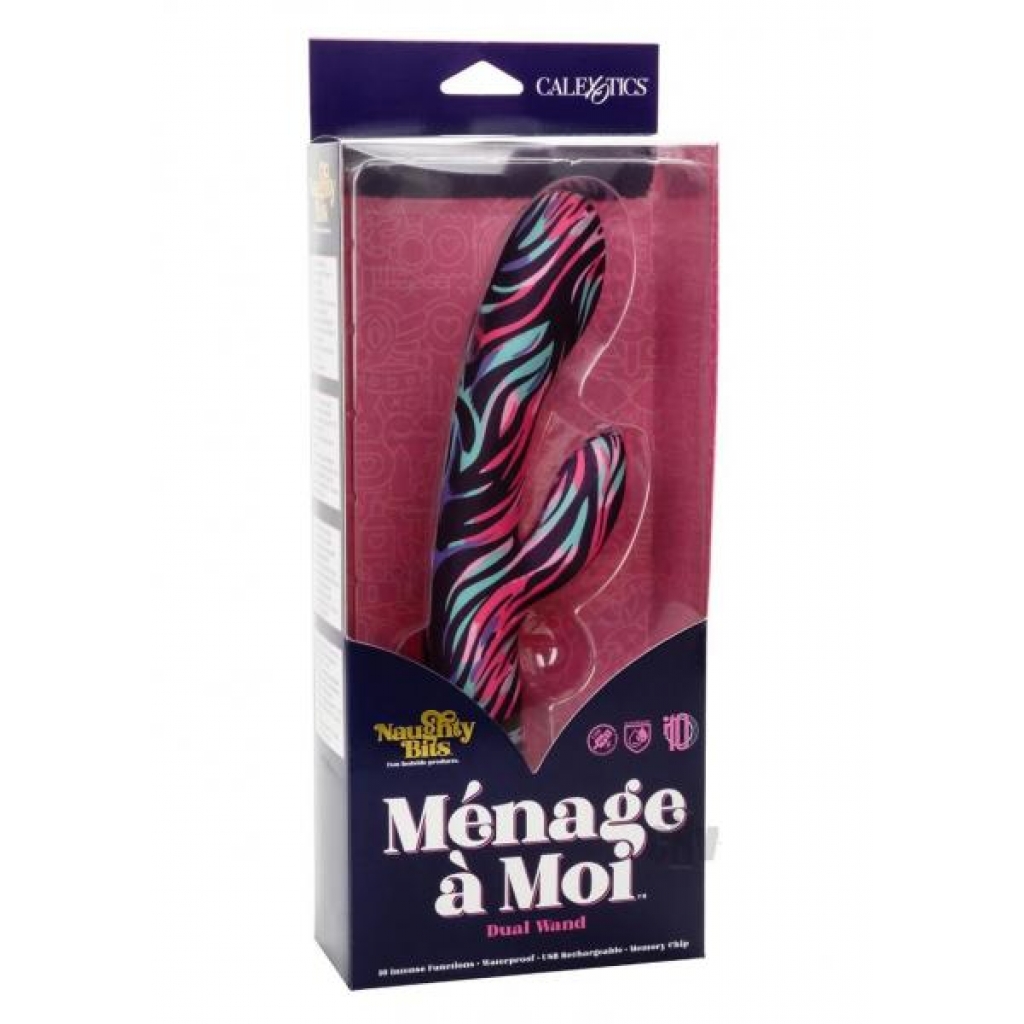 Naughty Bits Menage A Moi Dual Wand - California Exotic Novelties, Llc